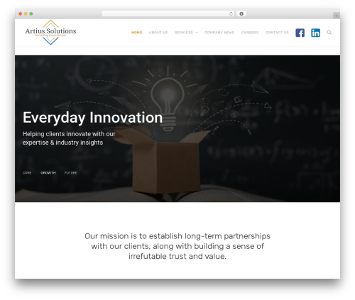 Core extend WordPress plugin - artiussolutions.com