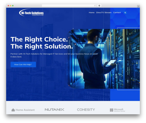 WordPress theme Techno - gohitech.com