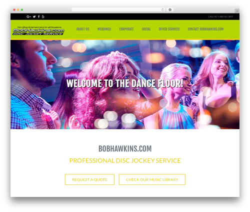 Cherry parallax WordPress plugin - bobhawkins.com