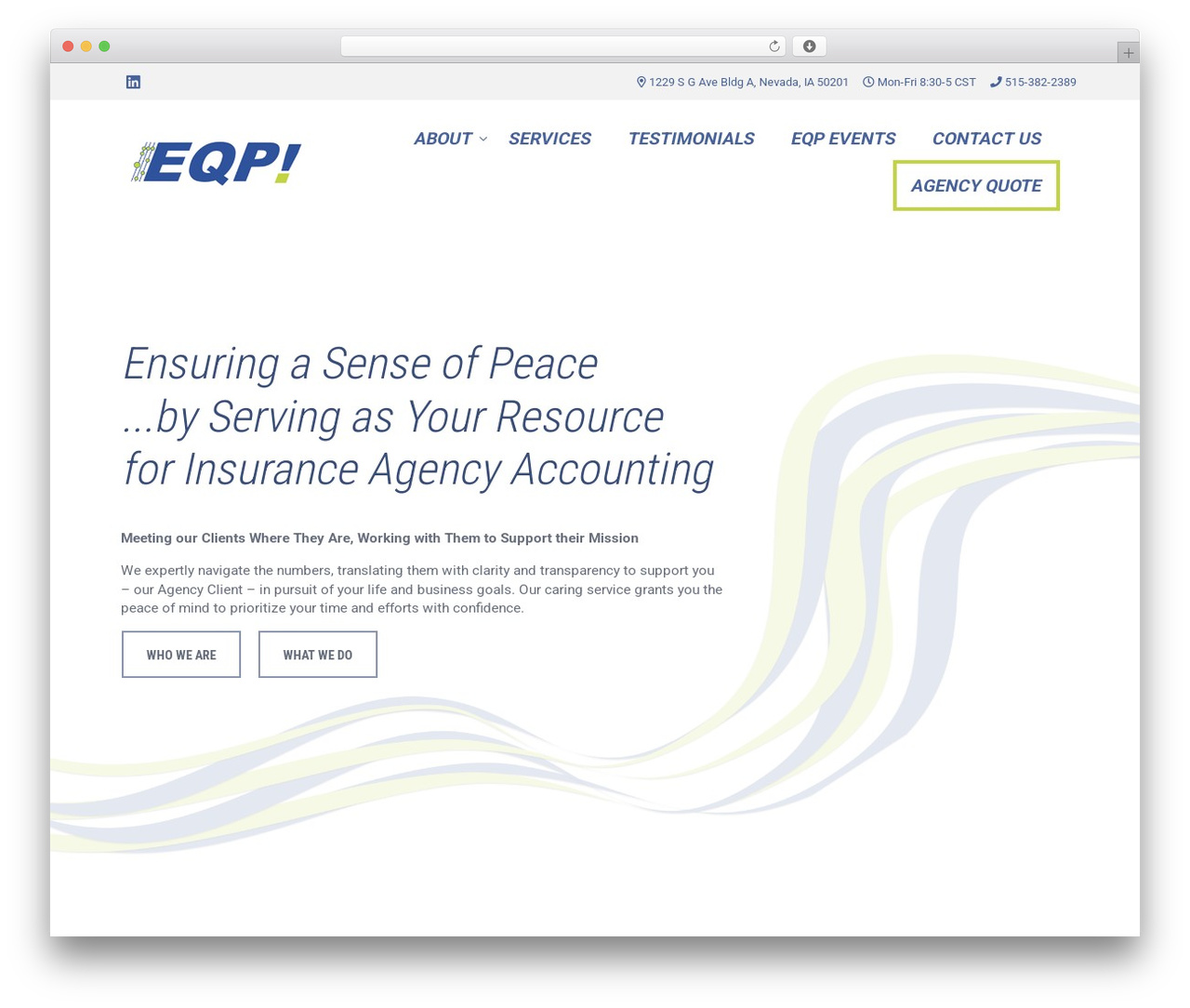 Custom EQP Theme WordPress theme - eqpros.com Custom EQP Theme WordPress theme - eqpros.com