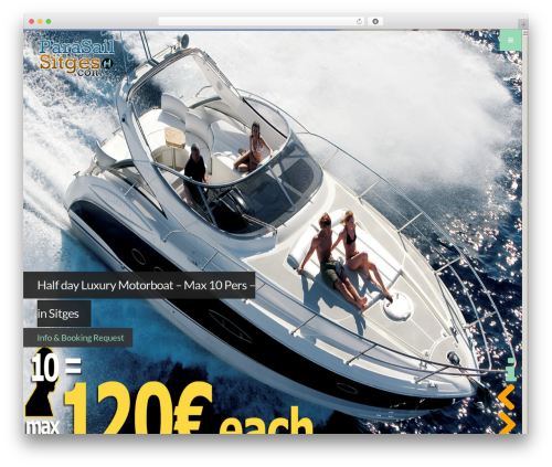 Maximize theme WordPress - parasailsitges.com