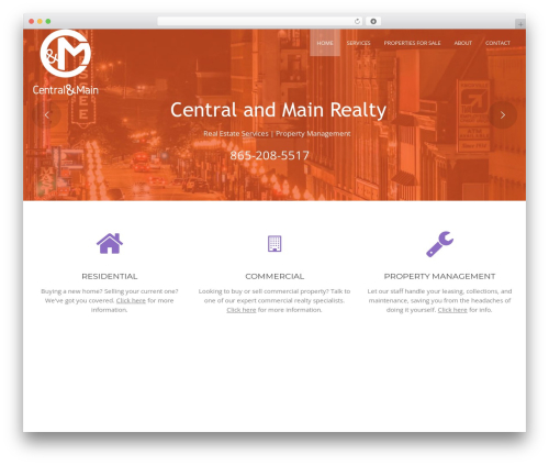 Tesla framework WordPress plugin - centralandmainrealty.com
