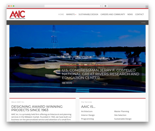 AAIC theme WordPress - aaicinc.com