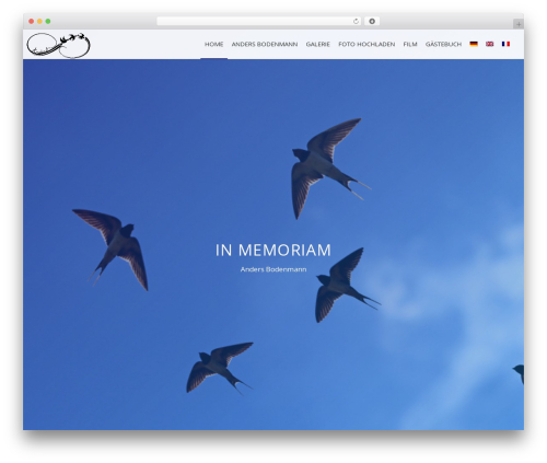 AS WordPress theme - anders-stone.com