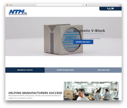 Capabl theme WordPress - ntminc.com