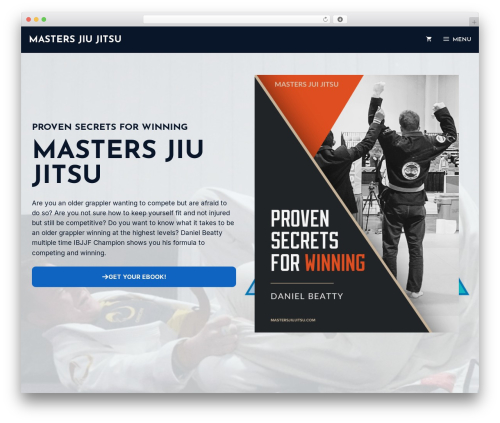 GeneratePress theme WordPress - mastersjiujitsu.com