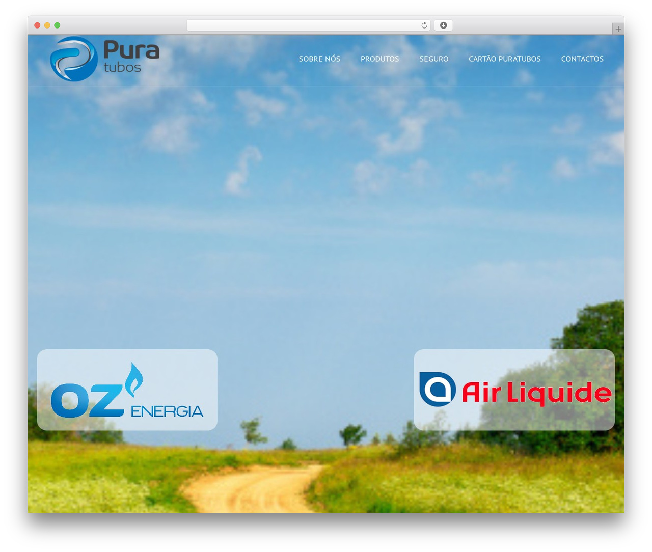 Lambda WordPress website theme - puratubos.com