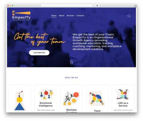Learnify WordPress theme - empacity.ro