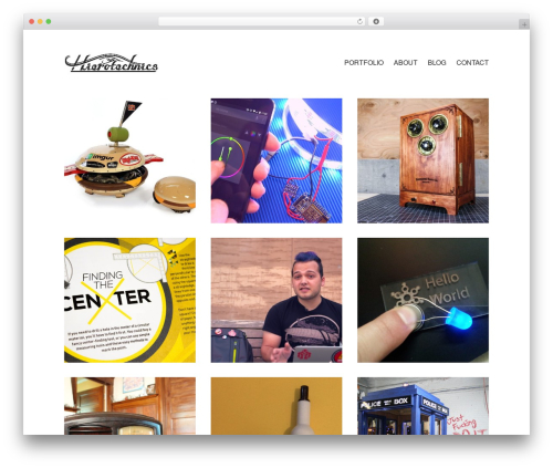 Maker WordPress theme design - hierotechnics.com Maker WordPress theme design - hierotechnics.com
