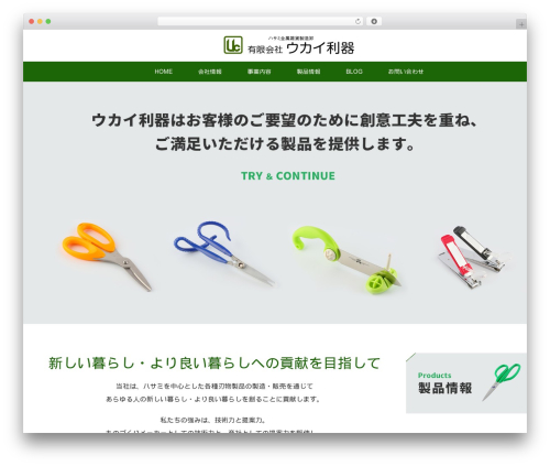 MAXX WordPress page theme - ukairiki.co.jp