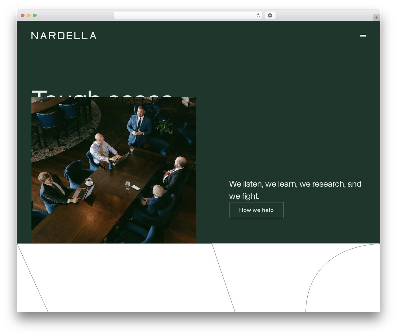 Nardella top WordPress theme - nardellalaw.com