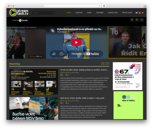 Streamtech.tv WordPress theme - streamtech.tv