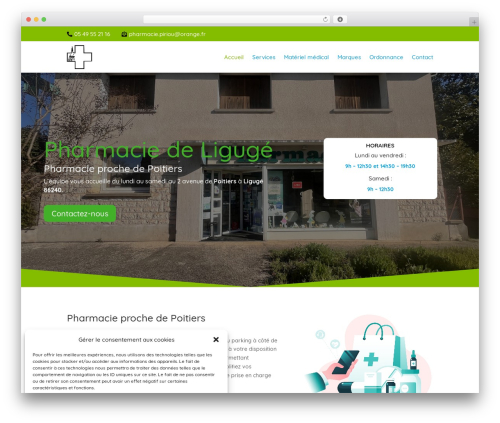 Pagemarques WordPress plugin - pharmacie-de-liguge.com