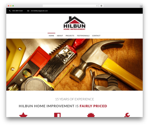 Theme WordPress Webuild - hilbunhomeimprovement.com