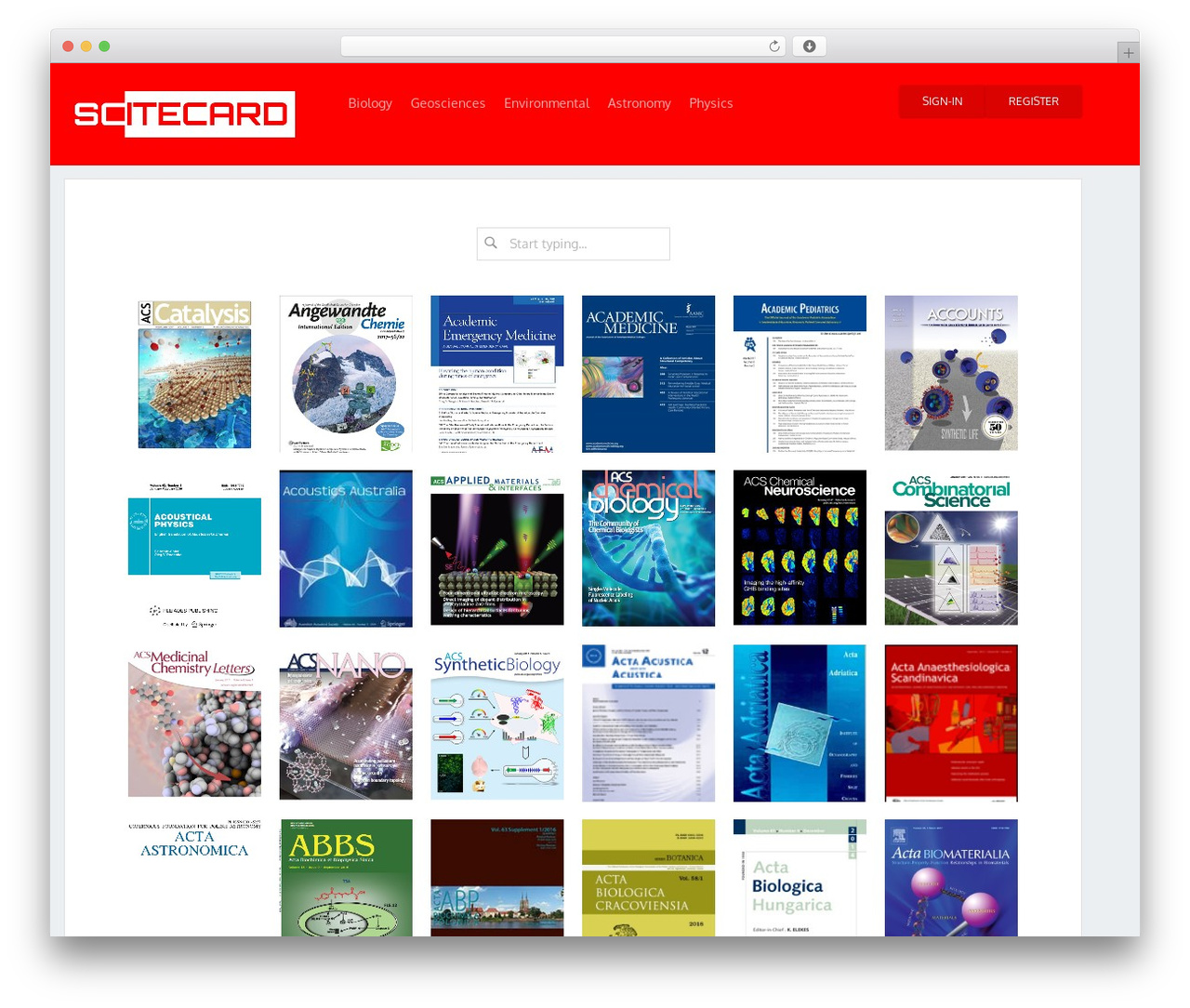 Thrive WordPress theme - scitecard.com