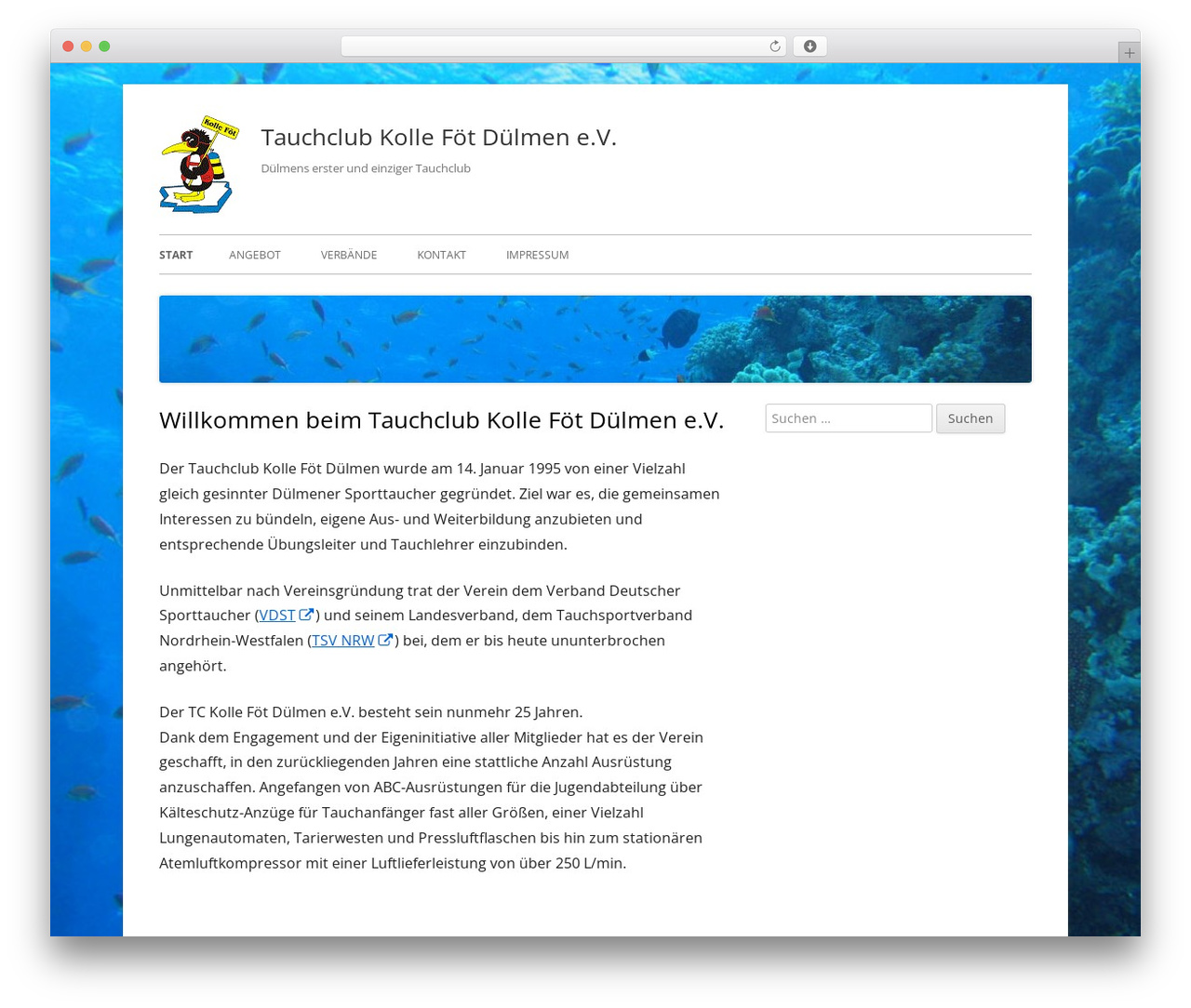 Tiny Framework WordPress theme free download - tauchclub-kollefoet.de