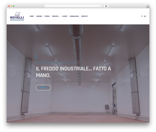 WordPress theme Luxe - novelliimpianti.com