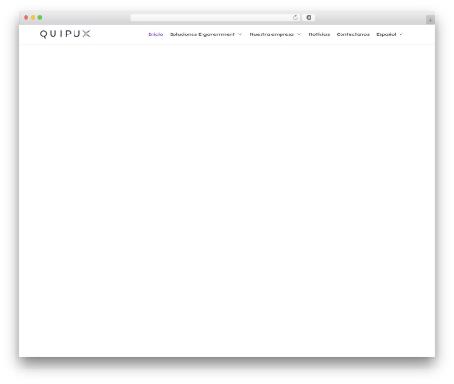 WordPress theme Amos - quipux.com