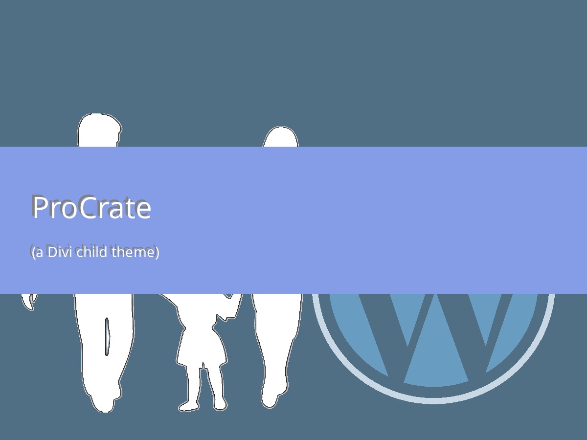 WordPress theme ProCrate by internetgenius