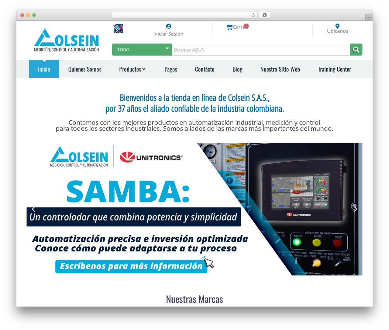 WordPress theme Storefront - colseinonline.com.co