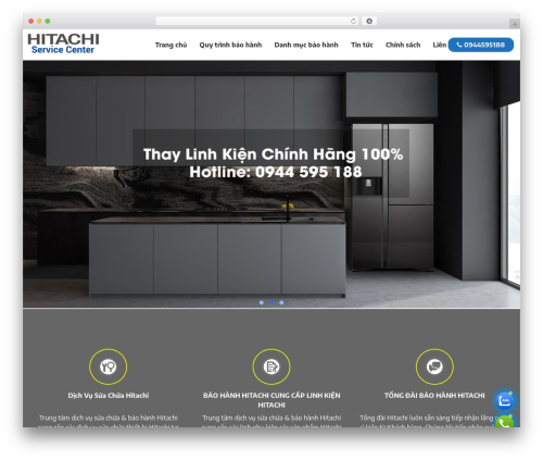 WordPress website theme DEV Wordpress - baohanhsuachuahitachi.com
