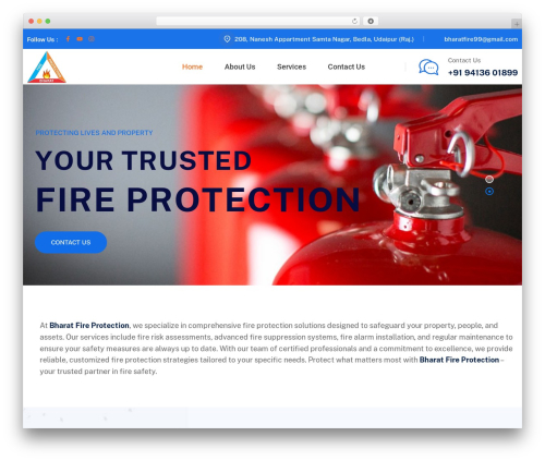bcom WP theme - bharatfireprotection.com