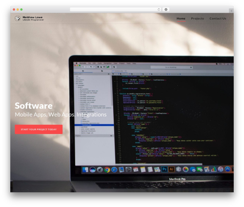 Corpus WordPress theme - literateprogrammer.com