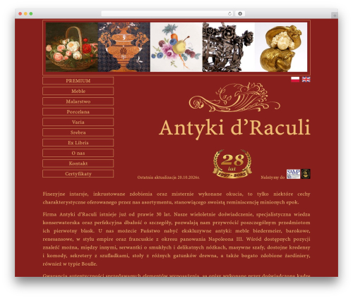 Empty Template WordPress theme - antykidraculi.com