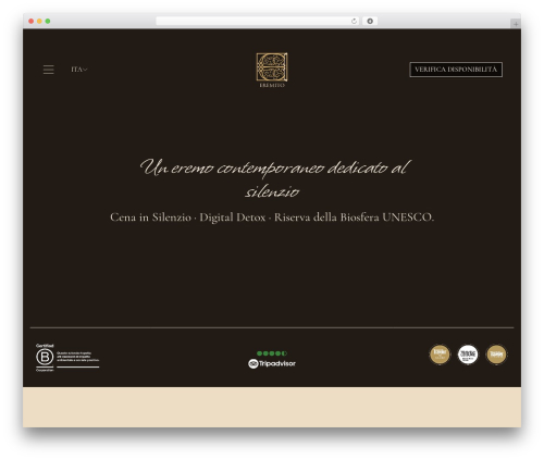 Eremito theme WordPress - eremito.com