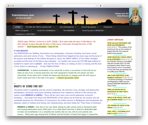 GeneratePress best WordPress theme - padredamaso.com