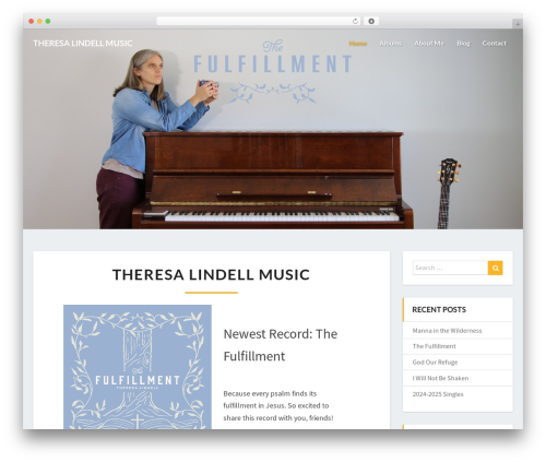 Lighthouse WordPress website theme - theresalindellmusic.com Lighthouse WordPress website theme - theresalindellmusic.com