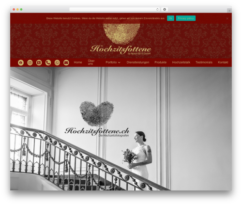 Bne navbar WordPress plugin - hochzitsfottene.ch
