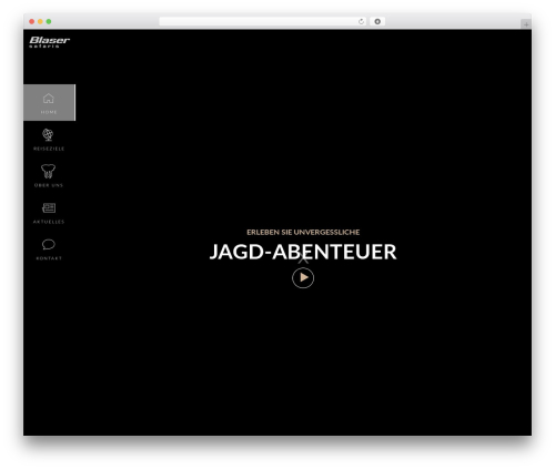 Theme WordPress Blaser - blaser-safaris.com