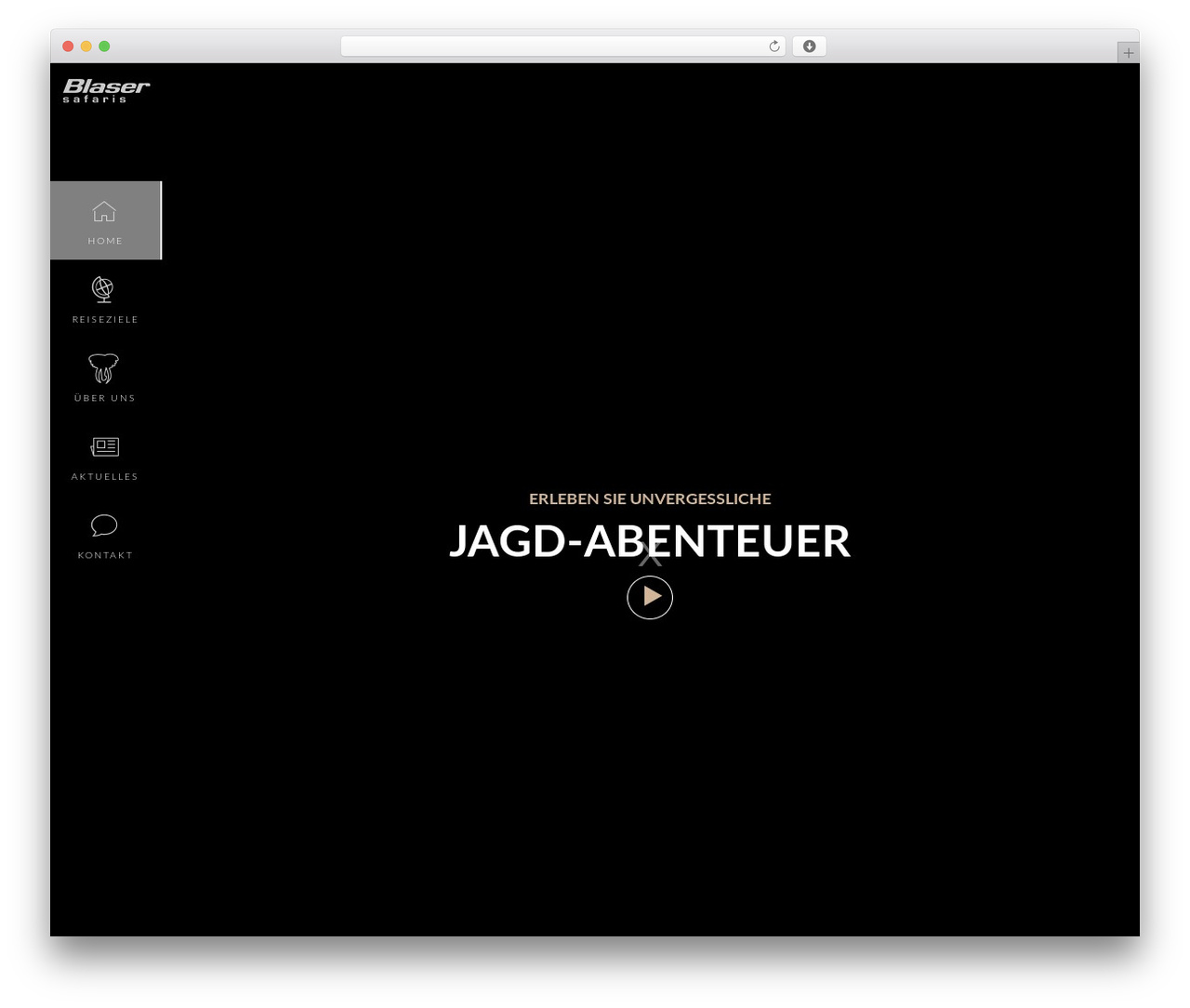 Theme WordPress blaser - blaser-safaris.com