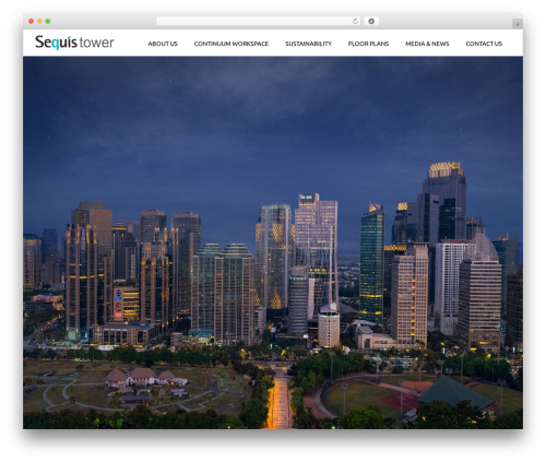 Theme WordPress Sequis Tower Theme - sequistower.com