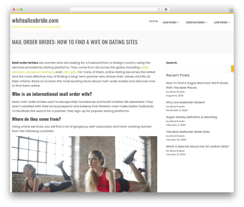 Cpm holy kit WordPress plugin - whitealicebride.com