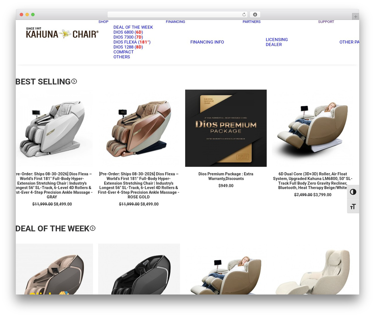 Uncode Child massage WordPress theme - kahunachair.com