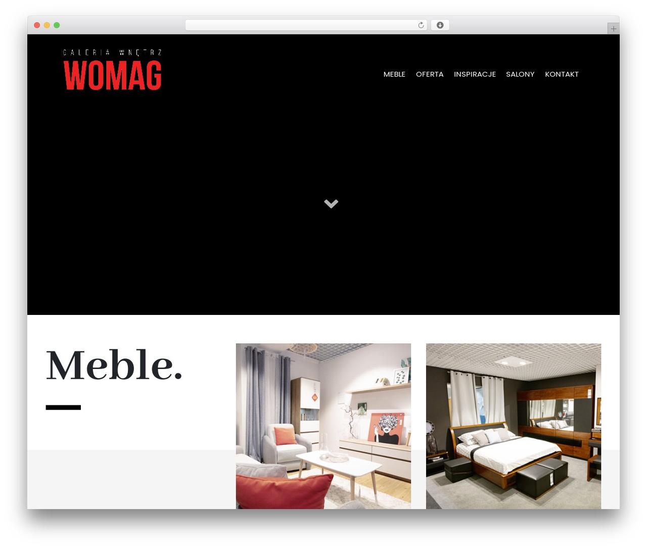 womag WordPress theme - womagmeble.pl