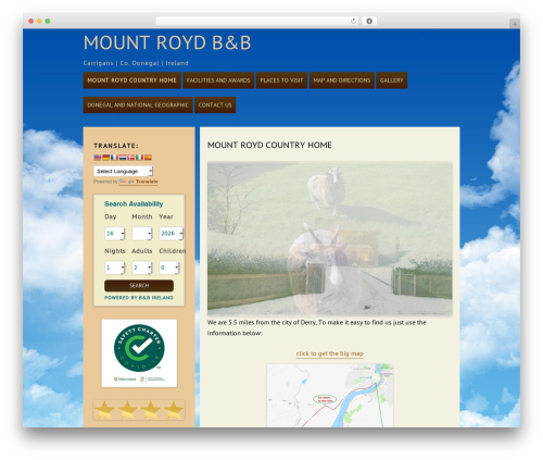WordPress theme ar - mountroyd.com