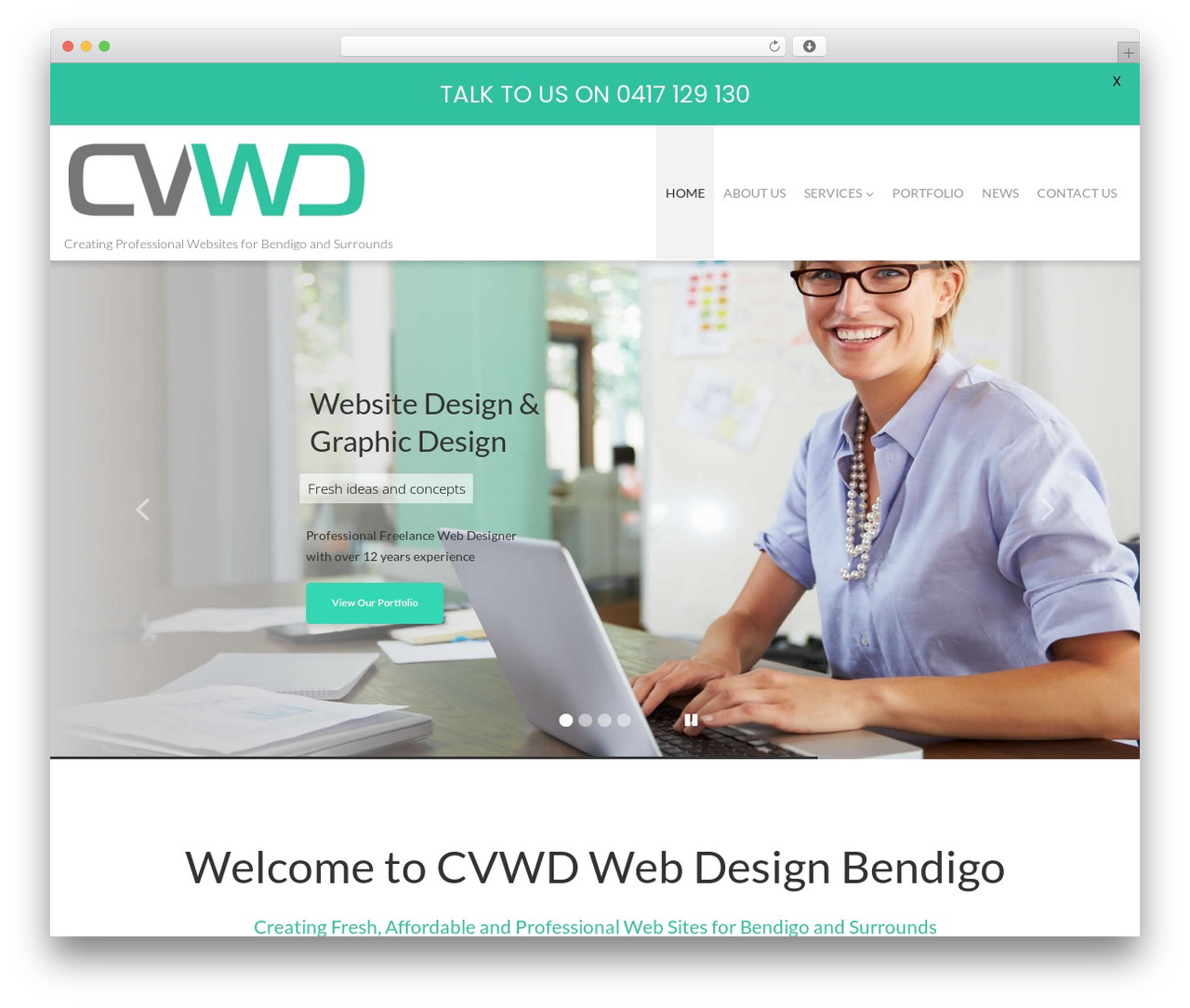 WordPress theme Cherry Framework - centralvictorianwebdesign.com