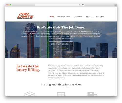 WordPress theme Divi - procrate.com