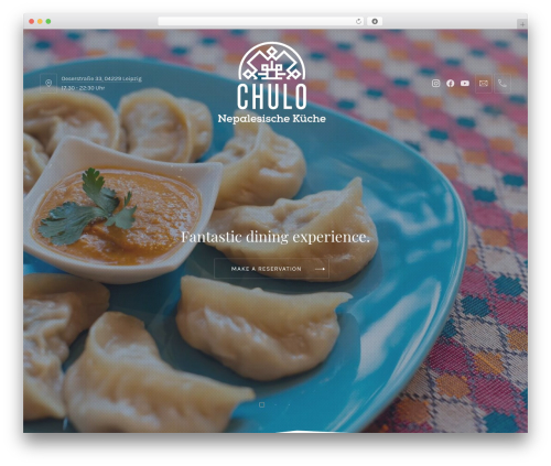 WordPress theme Ginger - chulo-leipzig.de