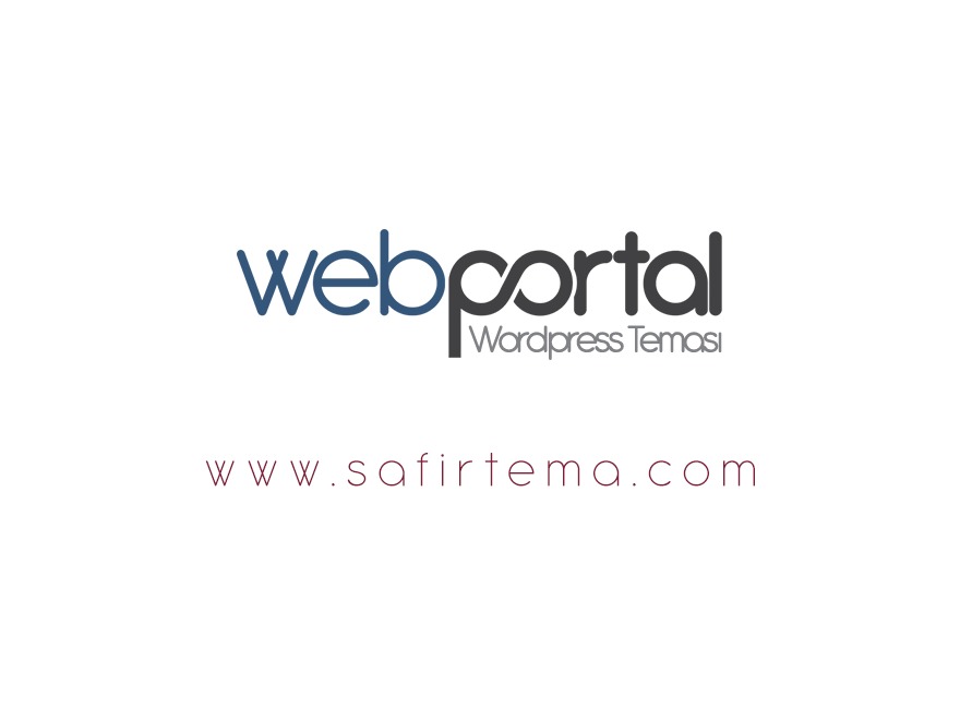 WP theme Safir Webportal Wordpress Teması