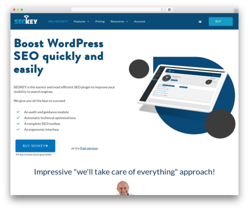 Astra WordPress theme - www.seo-key.com