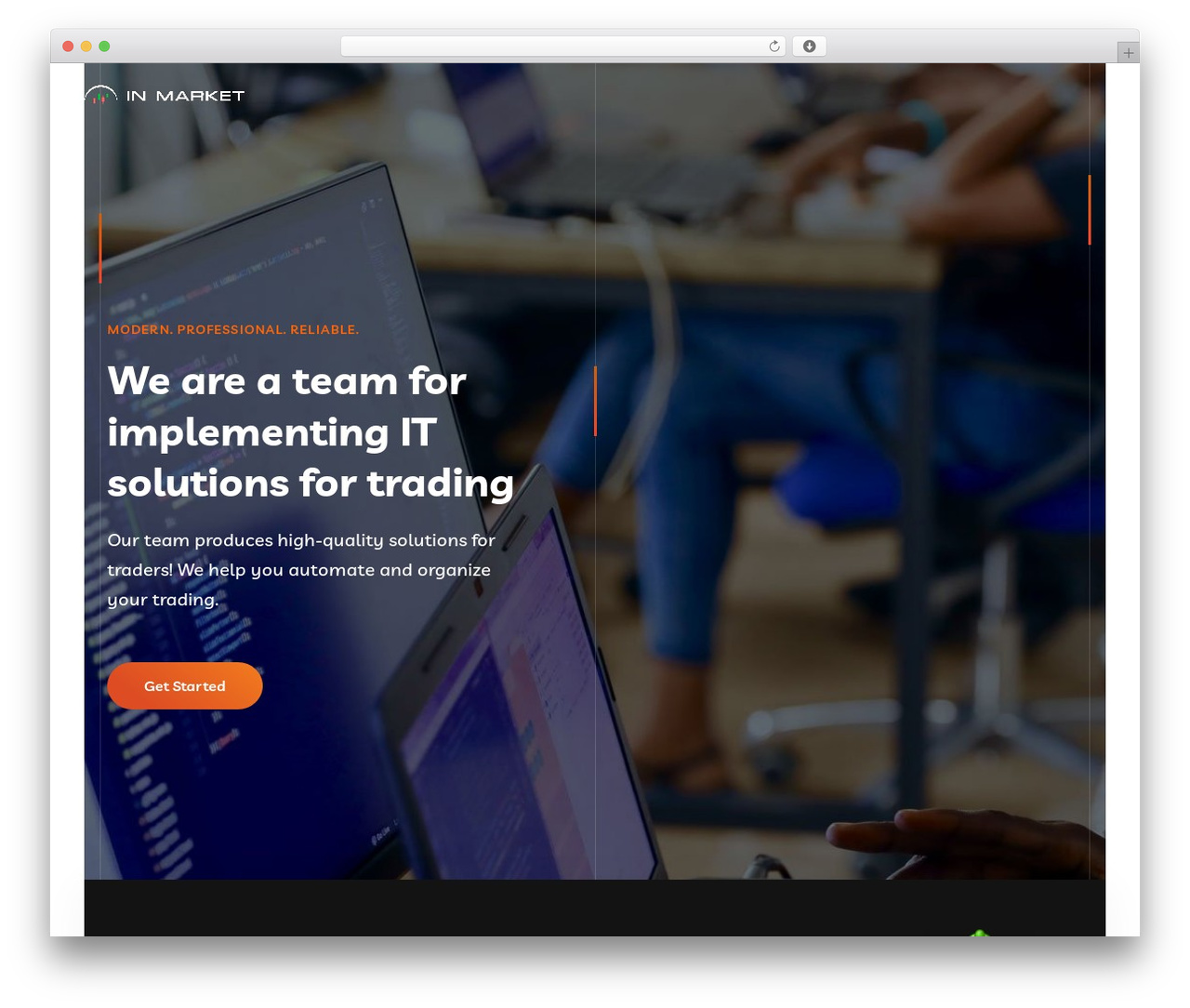 Best WordPress theme Braintech - inmarket.trading