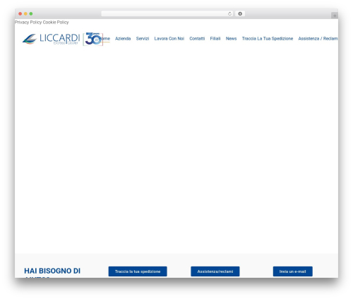 Italyhtmlmap WordPress plugin - liccarditrasporti.com
