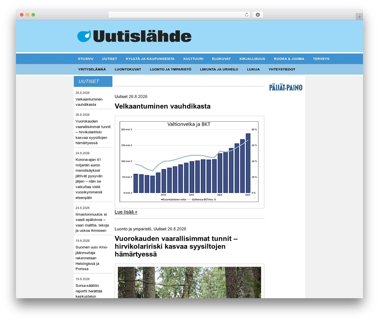 DevNetPress WordPress theme - xn--uutislhde-02a.fi