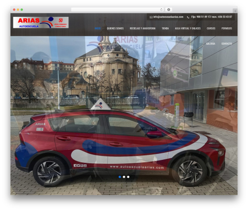 Interior Lite free website theme - autoescuelaarias.com