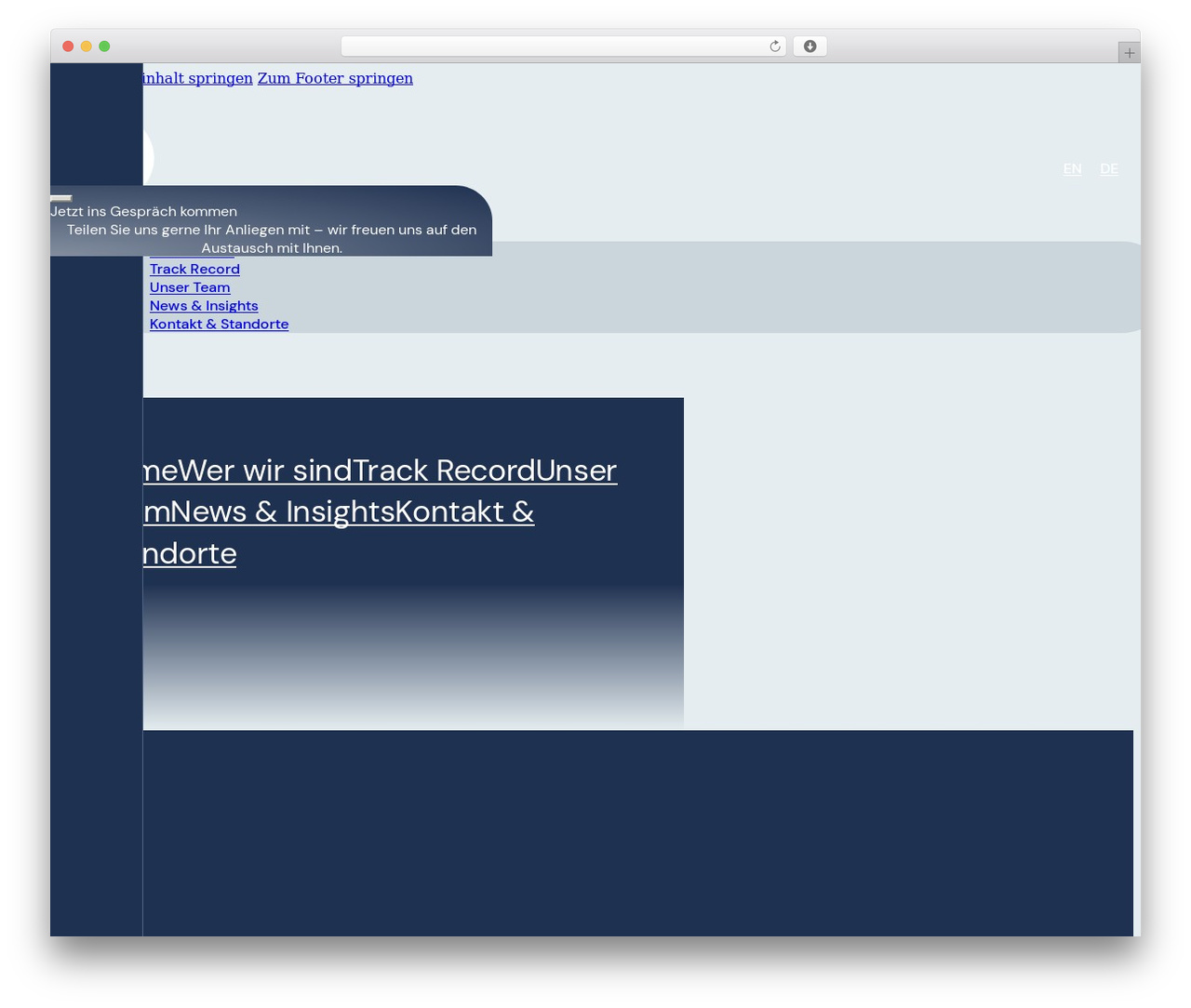 Theme WordPress Bricks - cribb.de