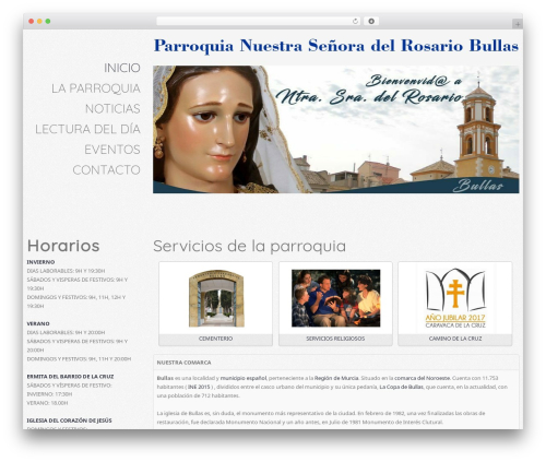 Theme WordPress cherry - rosariobullas.com